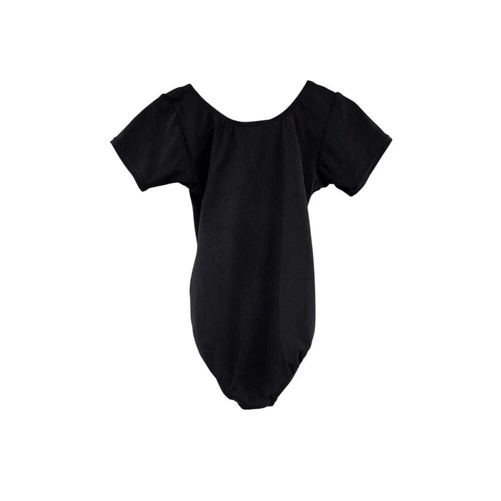 Jacques Moret Leotard Used Black Little Girls 4/5 (XS)